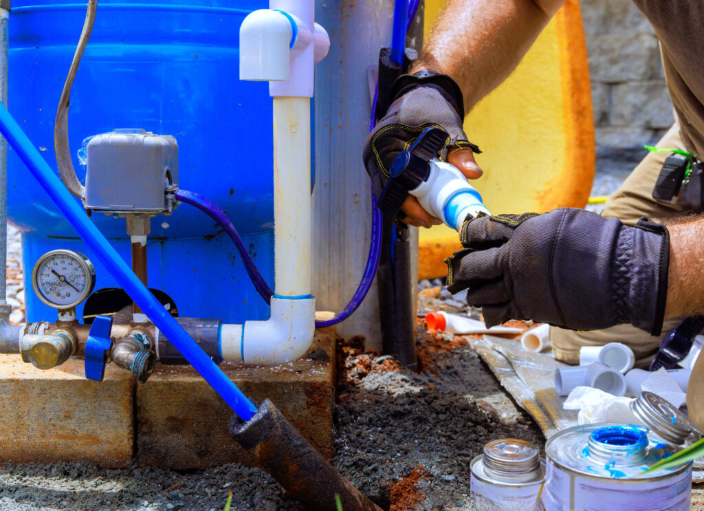 pressure tank installation and maintenance