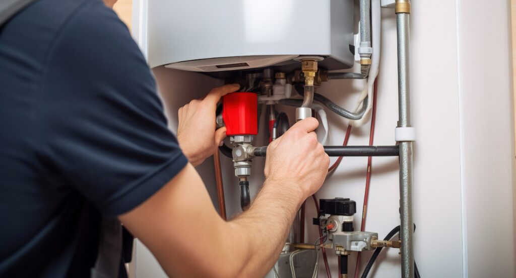 water heater plumbing